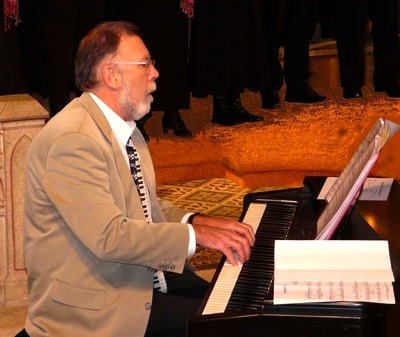 photo Peter Batley au piano